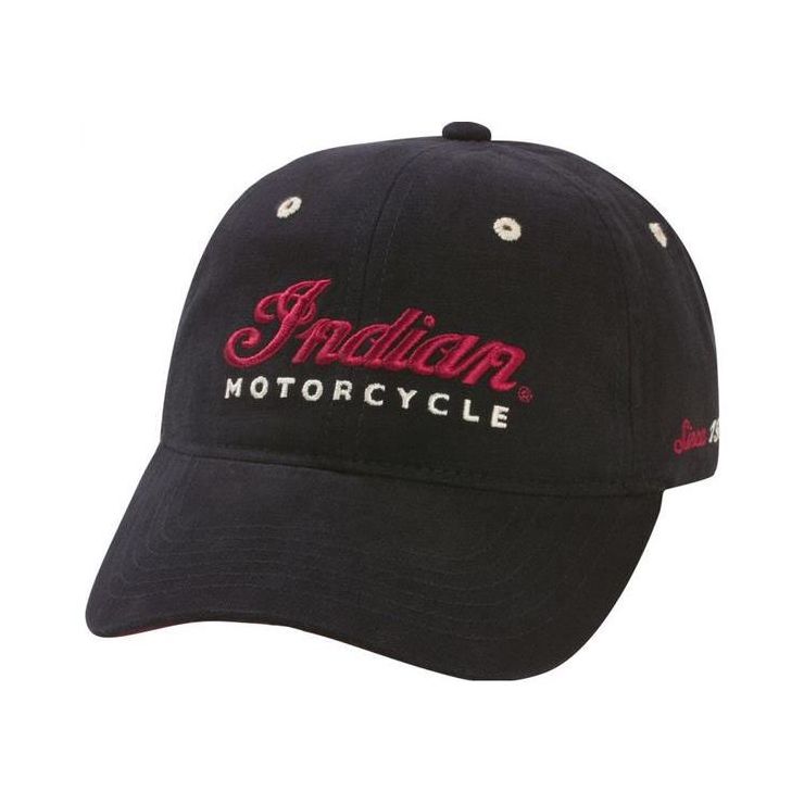 Indian Motorcycle Logo Hat - Black